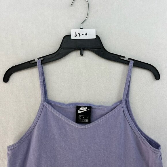 Nike Active Dress Sz M Purple Spaghetti Strap Stretch Pullover Stretch Vented - Picture 11 of 11